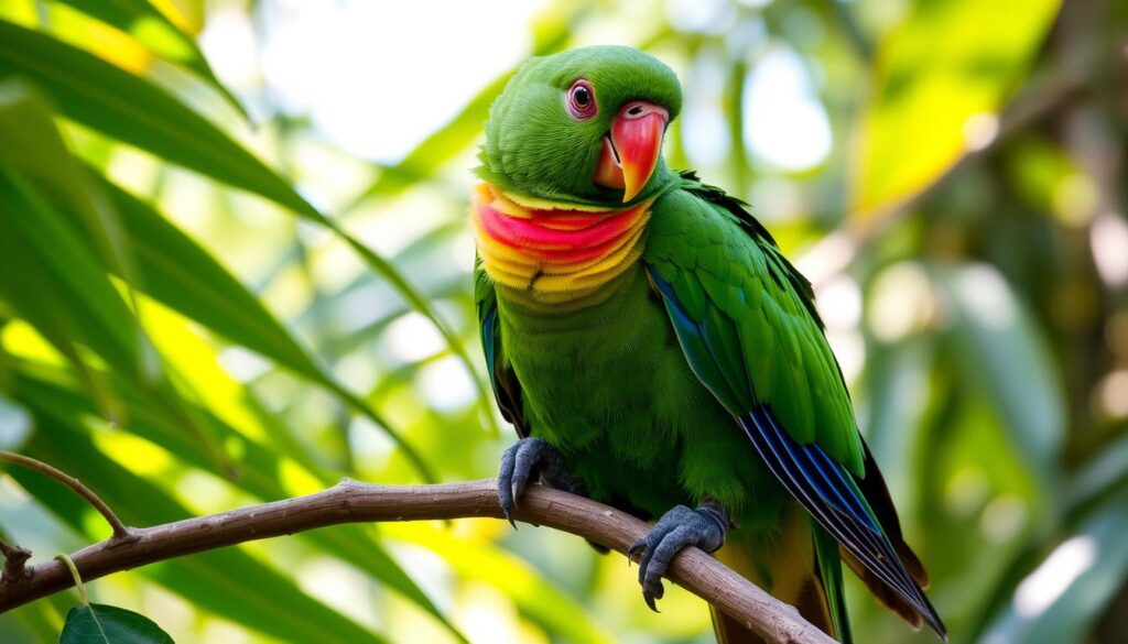 Indian Ringneck parrot